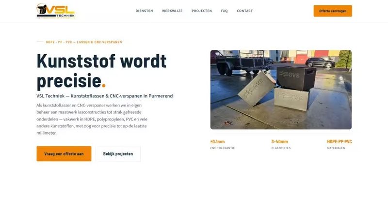 VSL Techniek Kunststoflassen & CNC